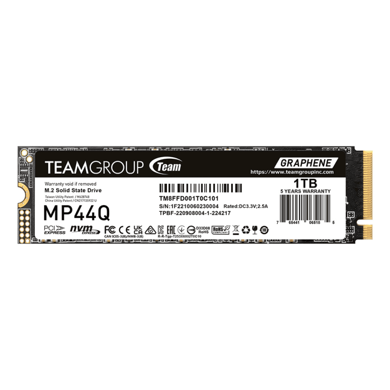 Disco Duro SSD Teamgroup MP44Q 4TB NVME — imagen 1