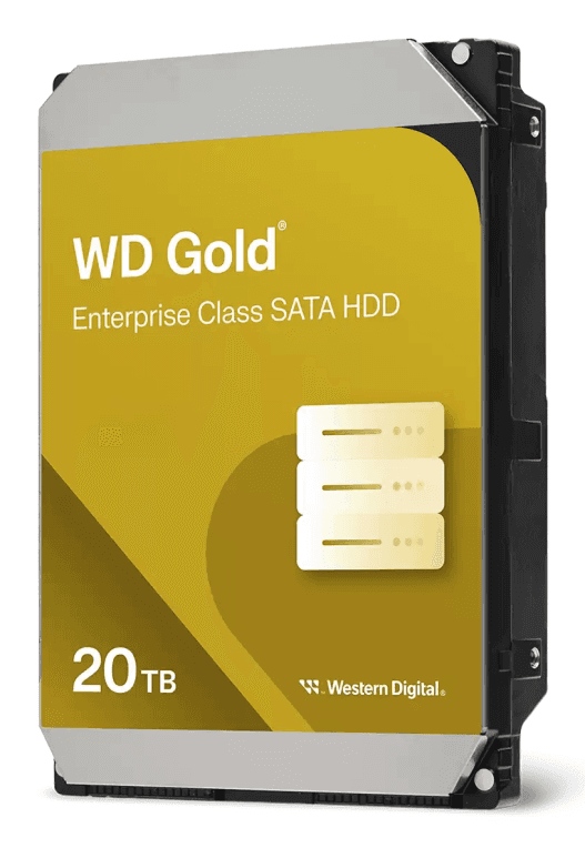 Disco Duro Western Digital 20TB Gold Sata Hdd — imagen 1