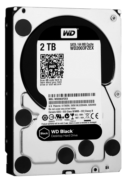 Disco Duro Western Digital 2TB SATA3 64MB — imagen 1