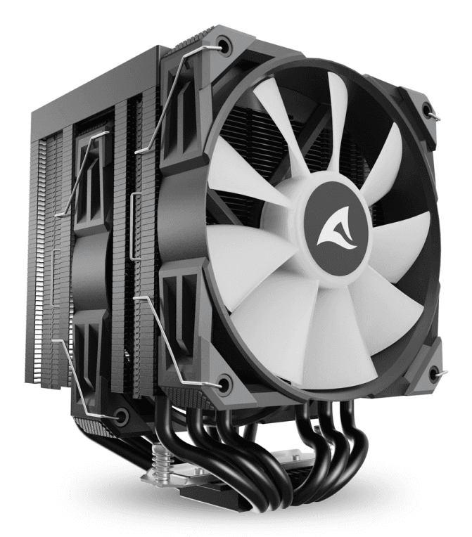 Disipador Sharkoon A60 RGB Negro miniatura 2