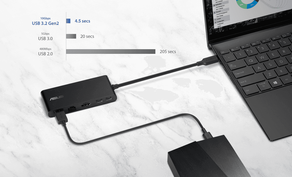 DOCKING STATION ASUS DC201 miniatura 10