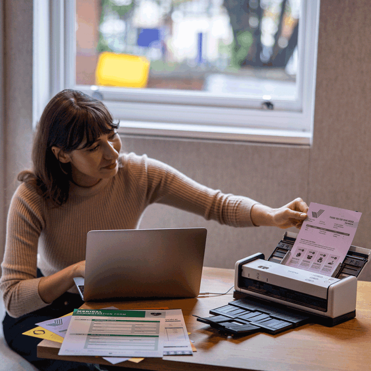 Escaner Brother ADS1300 A4 Duplex miniatura 7