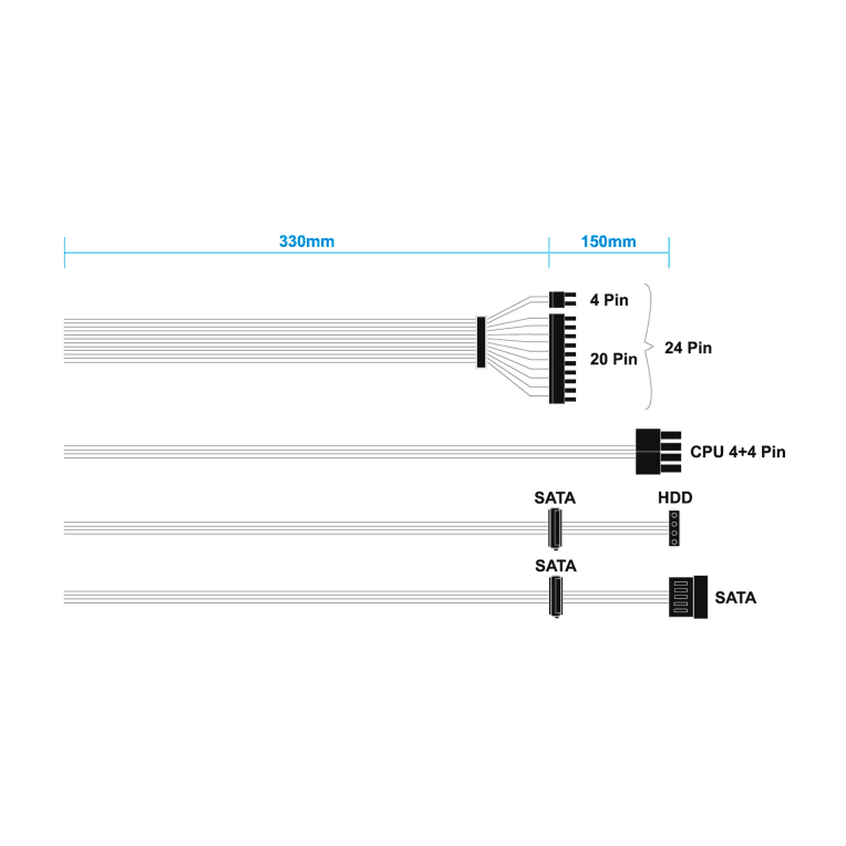 Fuente Aisens SFX 500W Plata miniatura 4