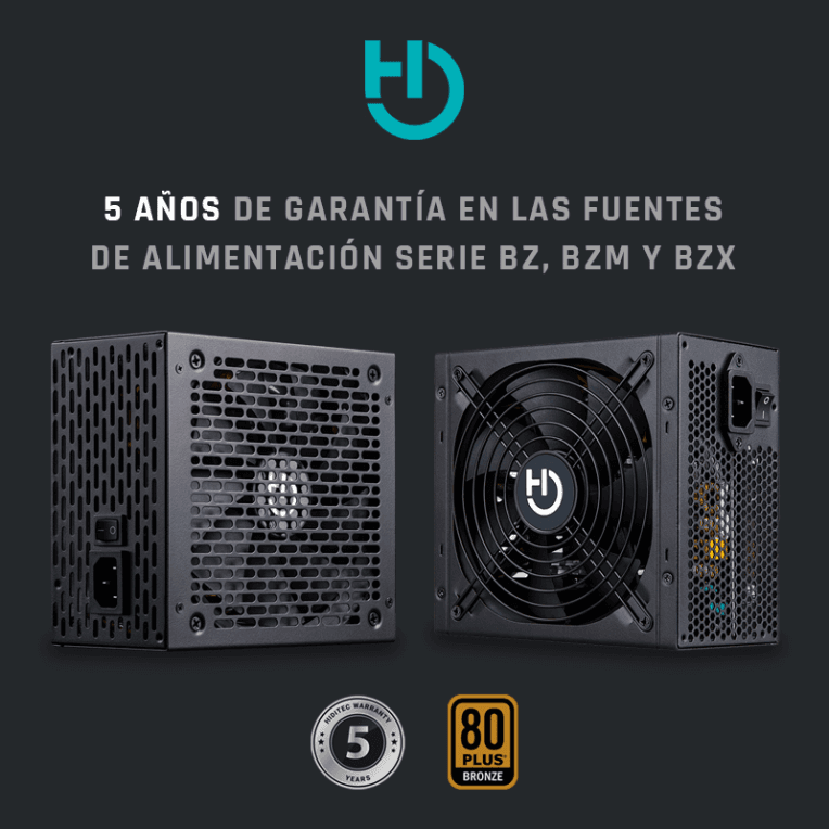 Fuente Hiditec BZ750 750W 80+ Bronze miniatura 6