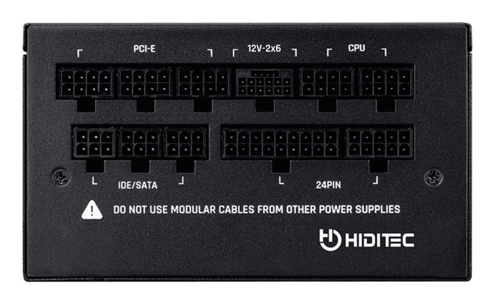 Fuente Hiditec GDX750 V3 80+ Gold Full Modular miniatura 4