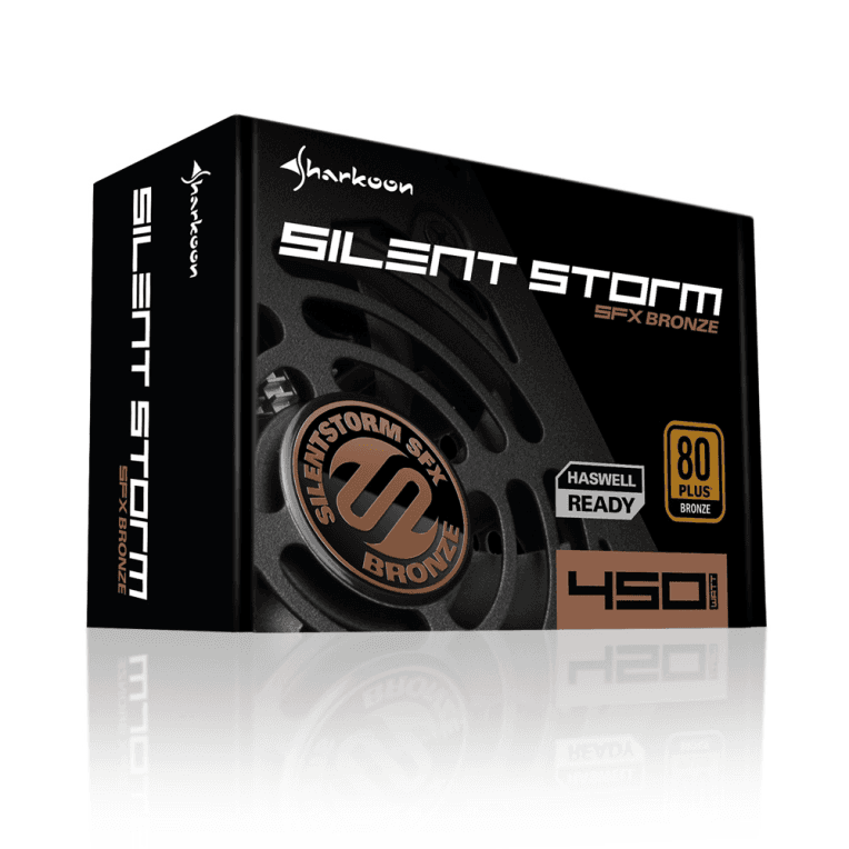 Fuente Sharkoon SilentStorm 450W 80+ Bronze miniatura 6