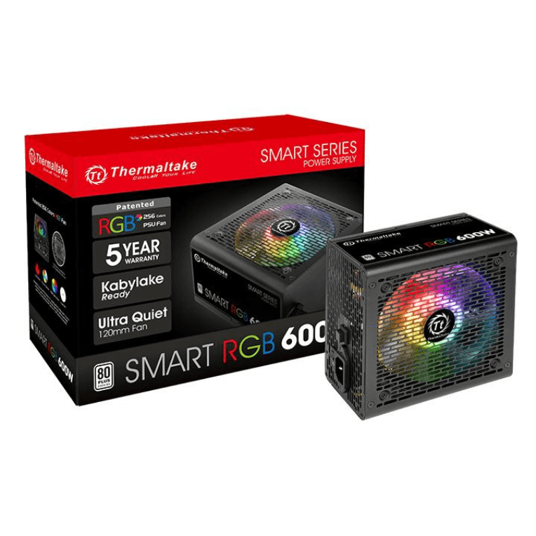 Fuente Thermaltake Smart RGB 600W 80+ Negra miniatura 6
