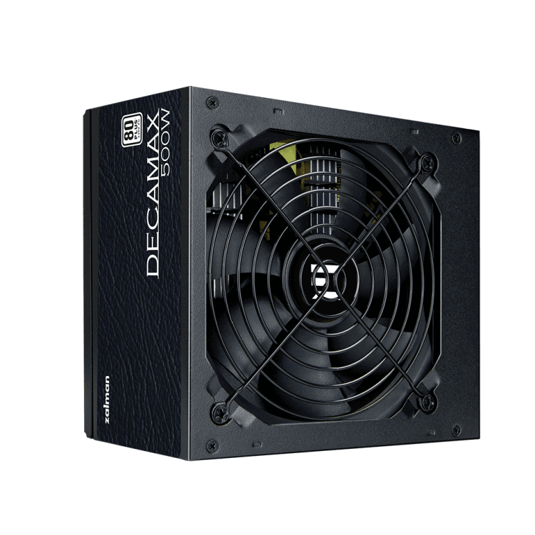 Fuente Zalman Decamax 500W 80+ Negra — imagen 1