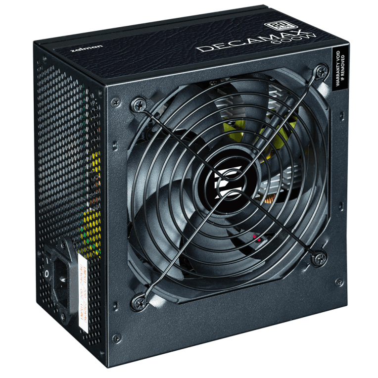 Fuente Zalman Decamax 600W 80+ Negra miniatura 3