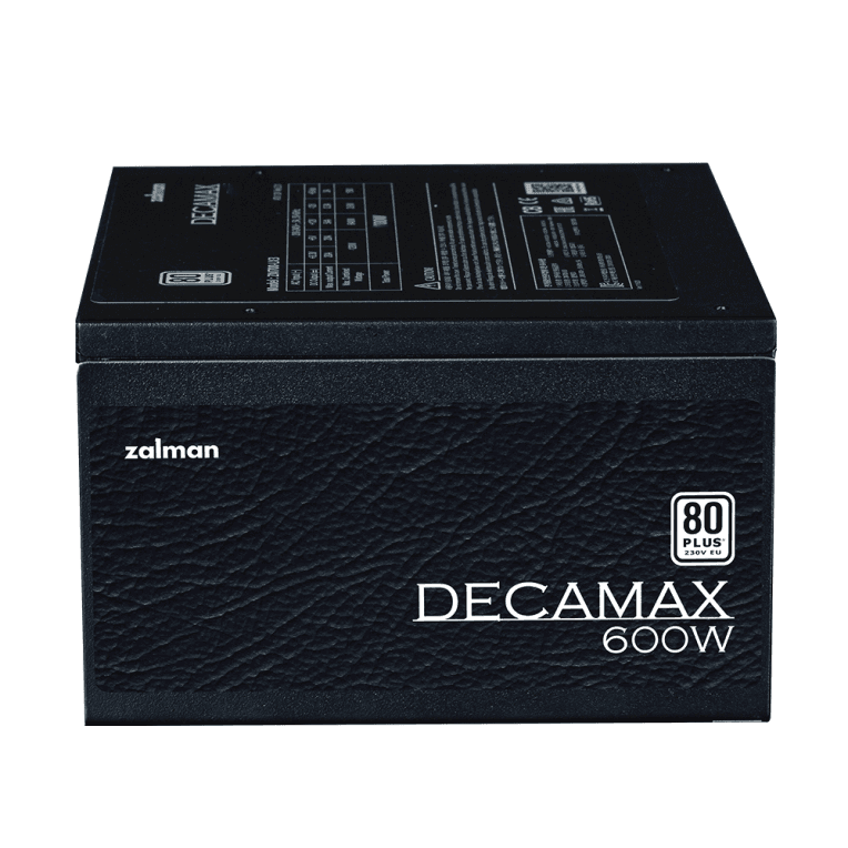 Fuente Zalman Decamax 600W 80+ Negra miniatura 5