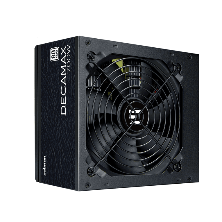 Fuente Zalman Decamax 700W 80+ Negra — imagen 1