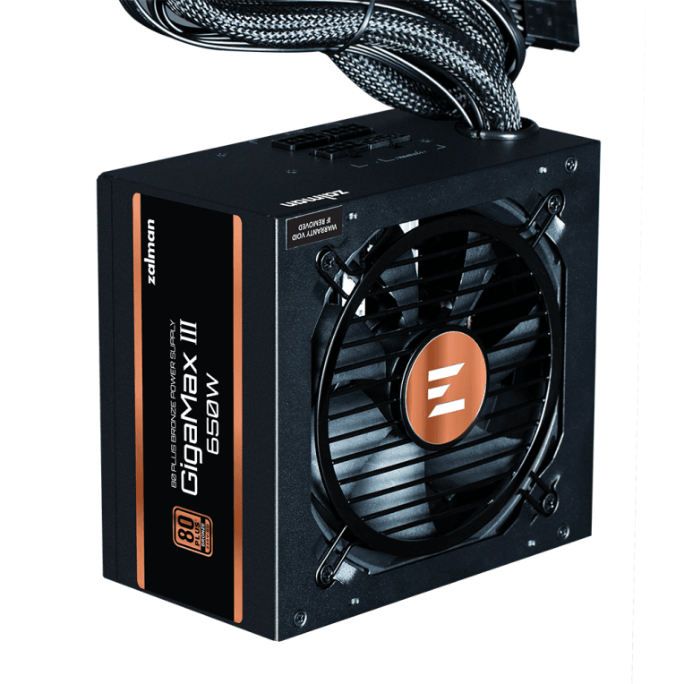 Fuente Zalman GigamaxIII 850W 80+ Bronze Negra miniatura 3