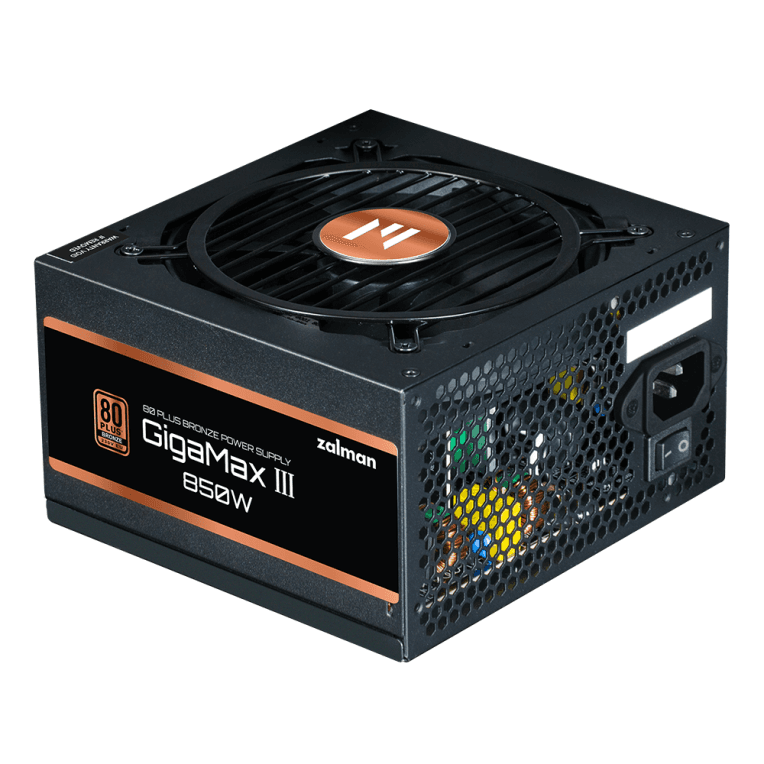 Fuente Zalman GigamaxIII 850W 80+ Bronze Negra — imagen 1