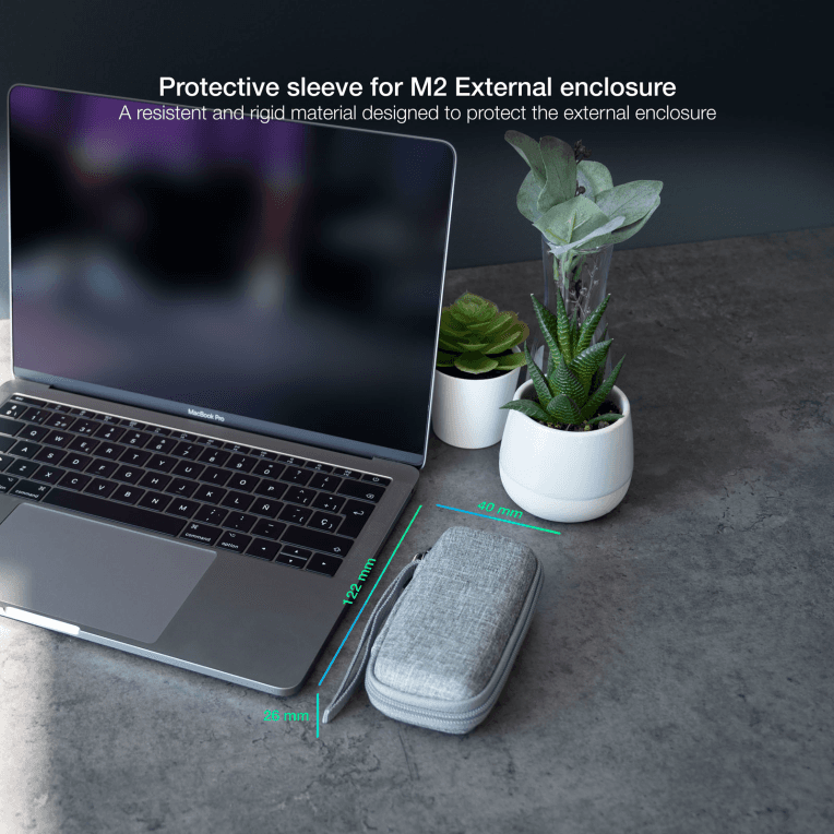 Funda de Disco Duro Tooq m.2 TQBC-M201G miniatura 2