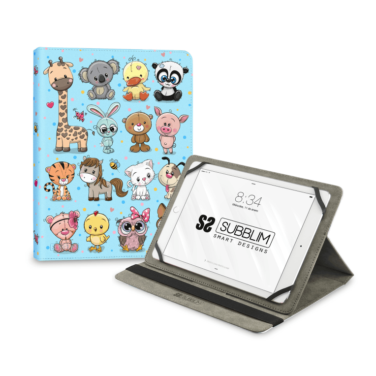 Funda de Tablet Subblim Trendy Case Animals 11" — imagen 1
