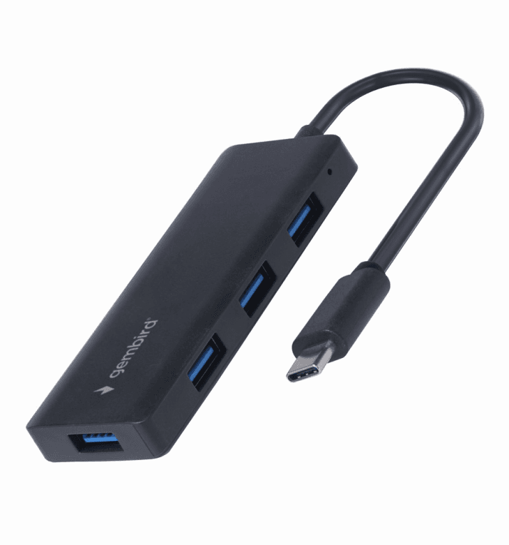 Hub Gembird USB 3.1 (Gen 1) Tipo C de 4 Puertos — imagen 1
