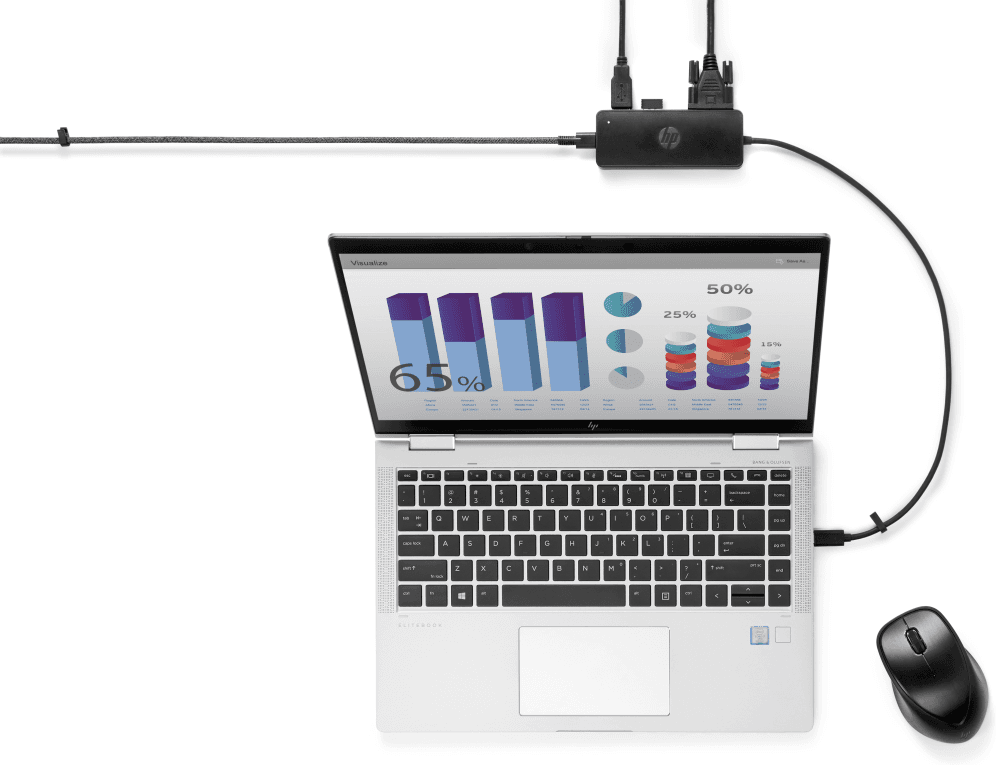 Hub HP Travel Hub G2 USB-C miniatura 5