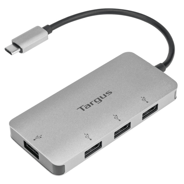 HubTargus USB-C a 4xUSB 3.0 Plata miniatura 2