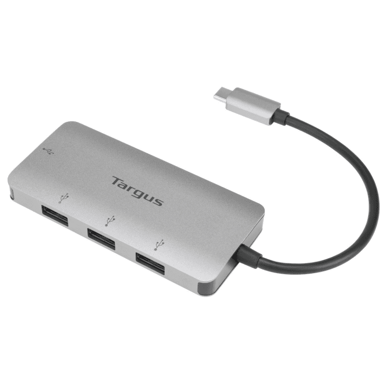 HubTargus USB-C a 4xUSB 3.0 Plata miniatura 7