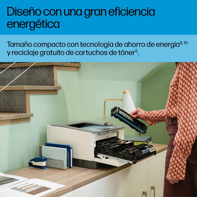 Impresora Laser HP Laser Color Pro 3202dw Color miniatura 9