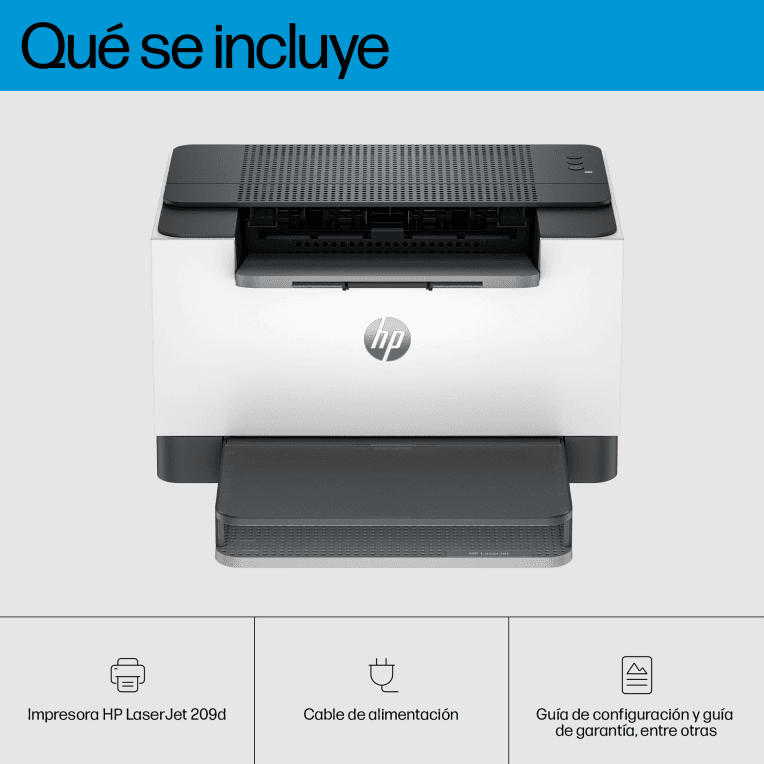 Impresora Laser HP LaserJet M209D Negro miniatura 5