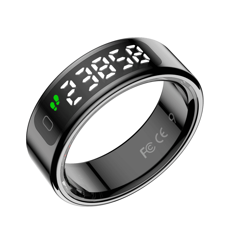 LEOTEC SMART RING KOR MAU NEGRO TALLA 9 — imagen 1