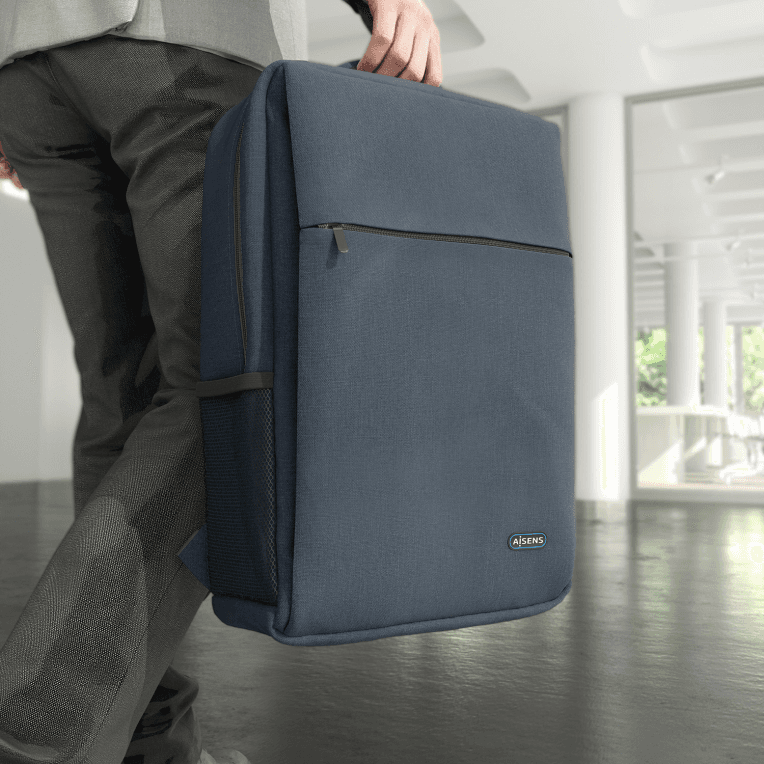 MOCHILA AISENS 17" AZUL miniatura 7