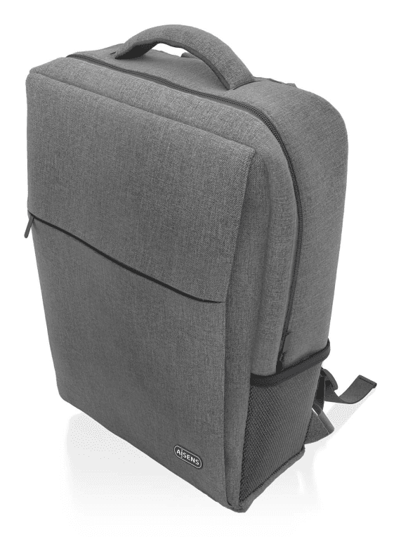 MOCHILA AISENS 17" GRIS miniatura 3