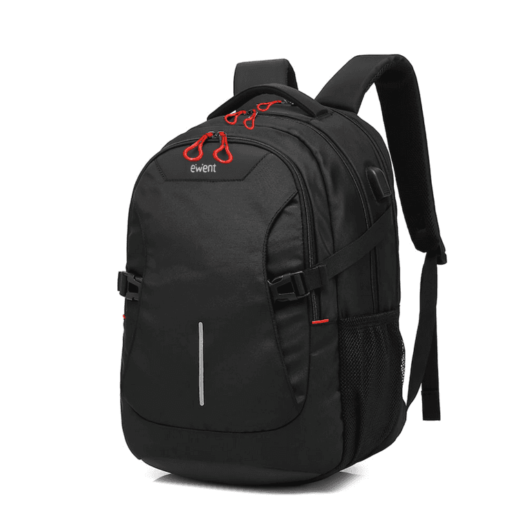 MOCHILA EWENT CON CONEXION USB 15.6'' NEGRA miniatura 3