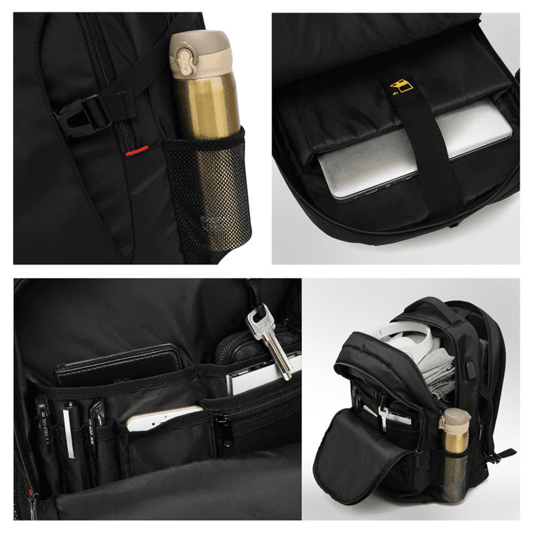 MOCHILA EWENT CON CONEXION USB 15.6'' NEGRA miniatura 5