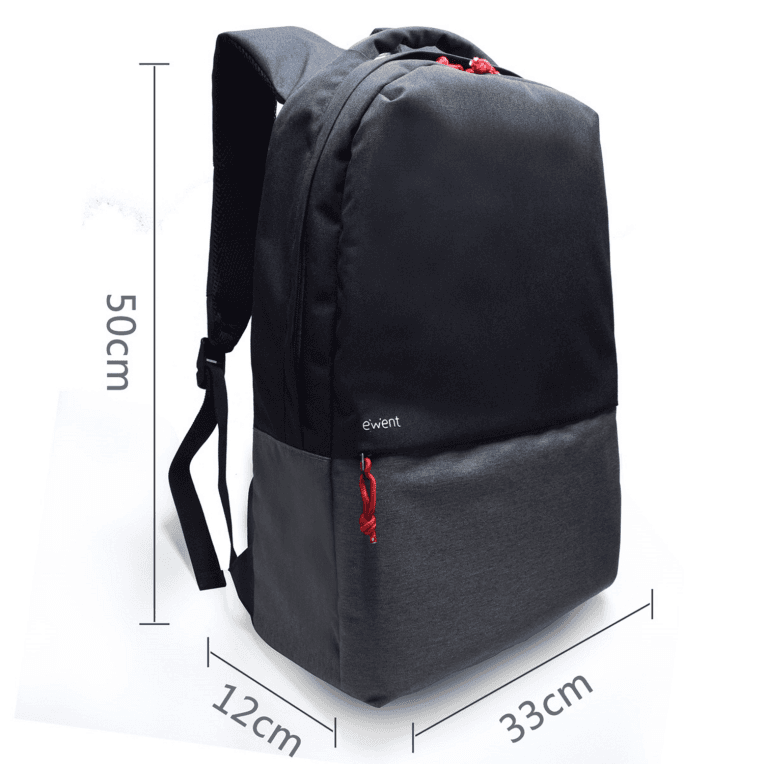 MOCHILA EWENT CON PUERTO DE CARGA 17.3'' NEGRA miniatura 6