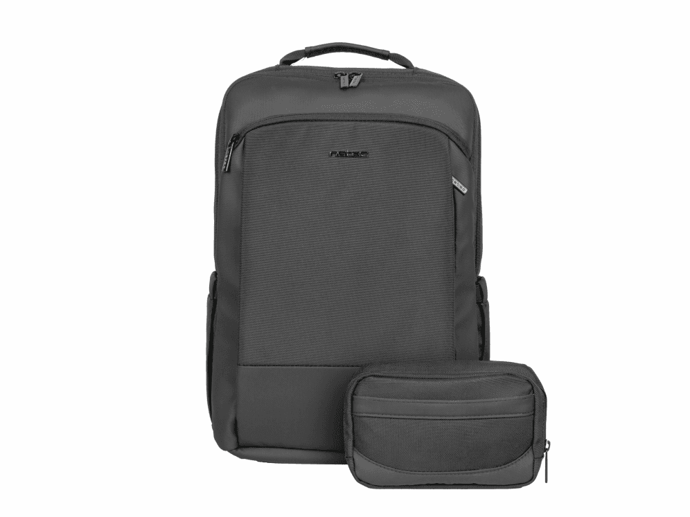 MOCHILA NATEC KUDU PLUS 15.6" NEGRA — imagen 1