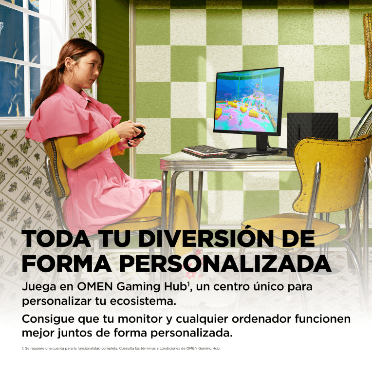 Monitor Hp Omen 27Q Qhd 27" Hdmi miniatura 7