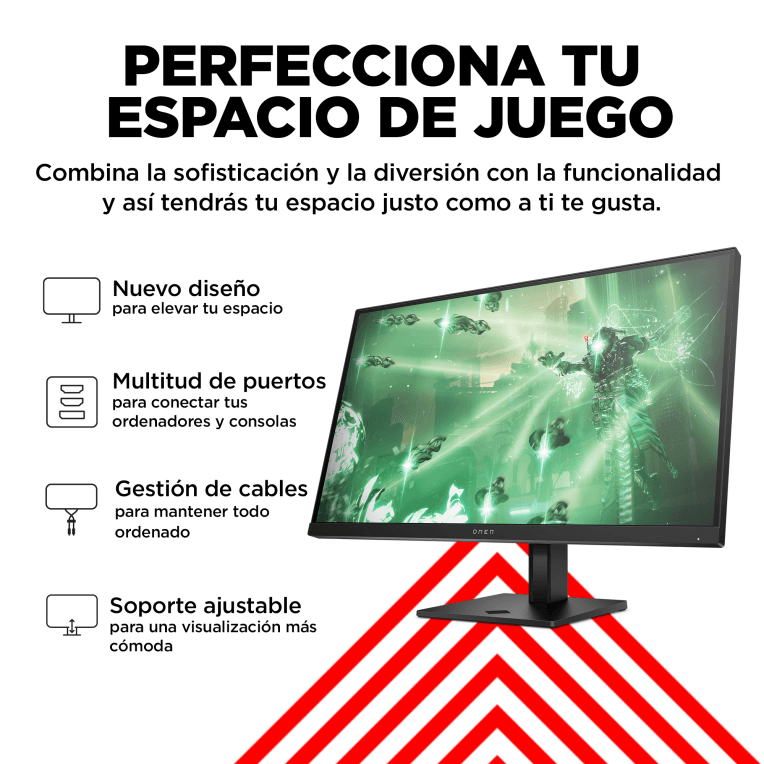 Monitor Hp Omen 27Q Qhd 27" Hdmi miniatura 9