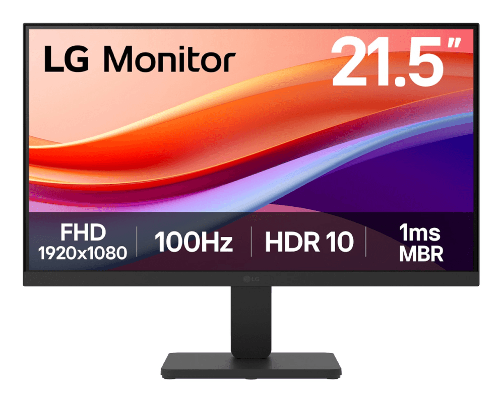Monitor Lg 22U401A-B 21.5" Fhd 100Hz 1ms Negro — imagen 1