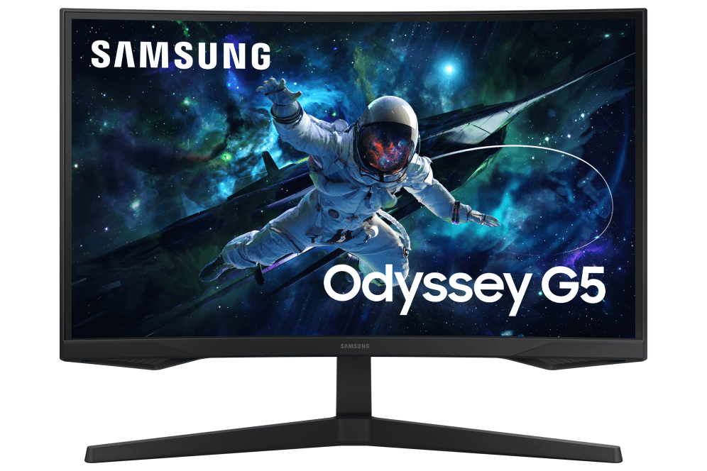 Monitor Samsung 27" Odisey Curvo 2560x1440 miniatura 2