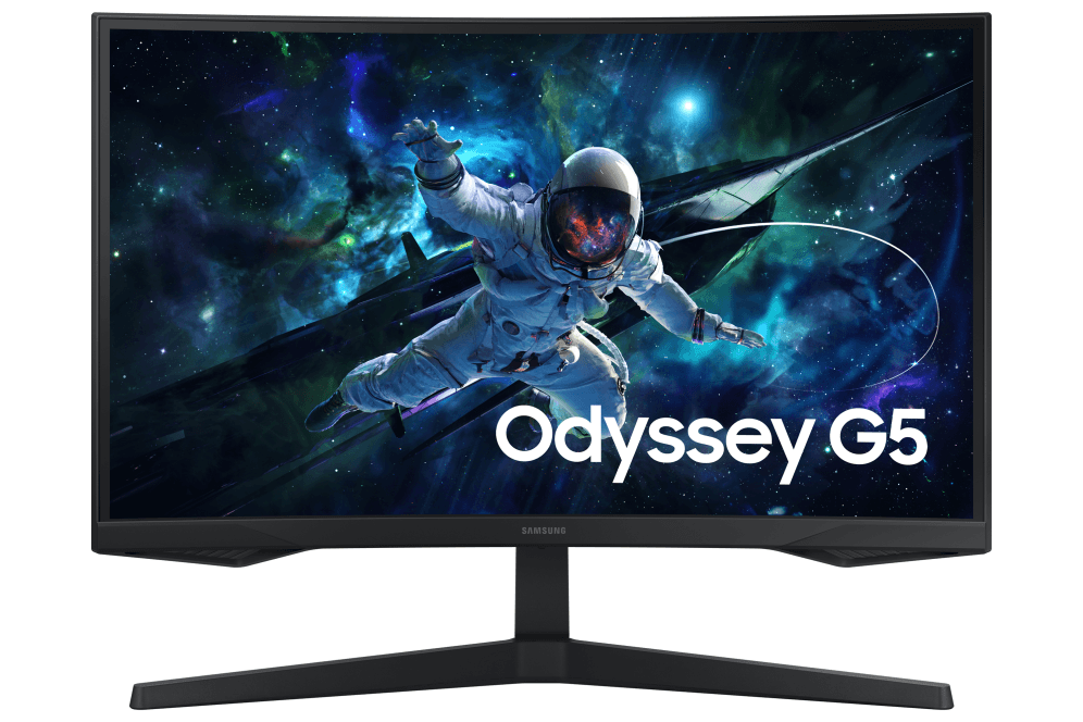 Monitor Samsung 27" Odisey Curvo 2560x1440 miniatura 3