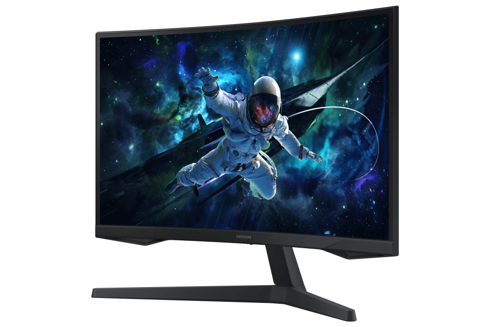 Monitor Samsung 27" Odisey Curvo 2560x1440 miniatura 4