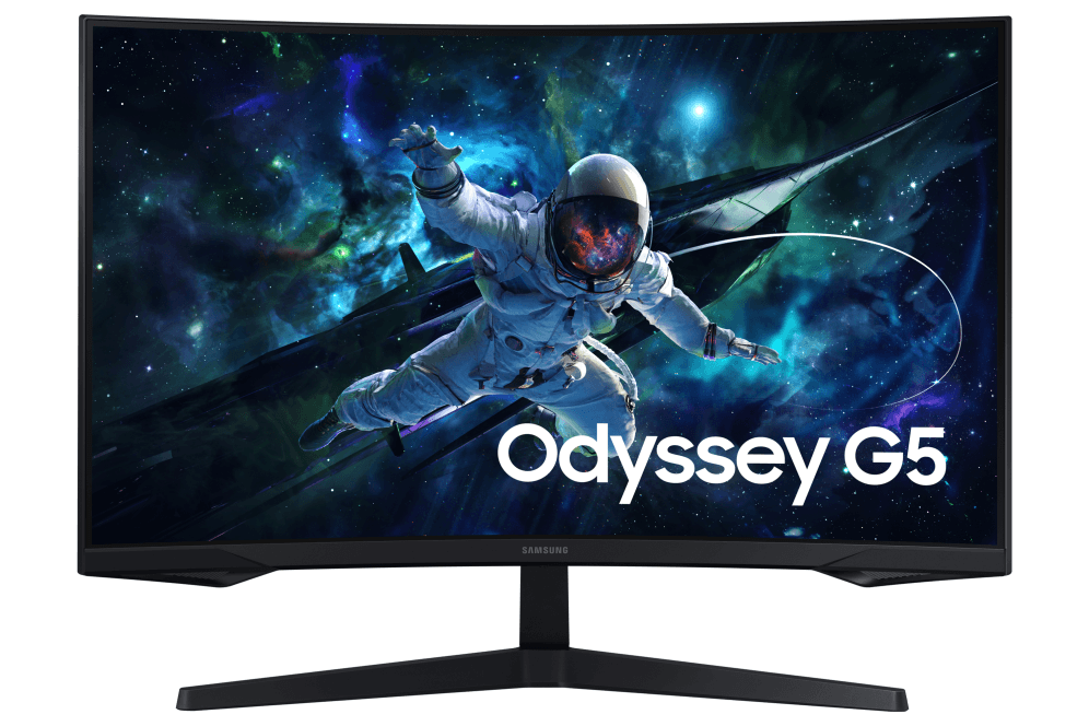 Monitor Samsung 32" Odisey Curvo 2560x1440 miniatura 2
