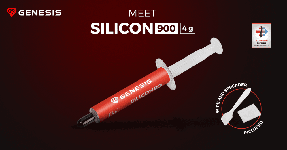 Pasta Térmica Genesis Silicon 900 4g miniatura 7