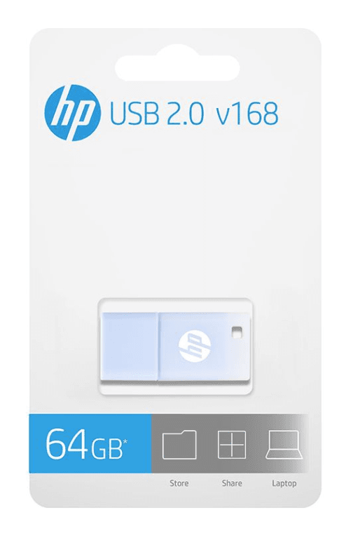 Pendrive USB 2.0 Hp 64GB V168 Azul miniatura 8