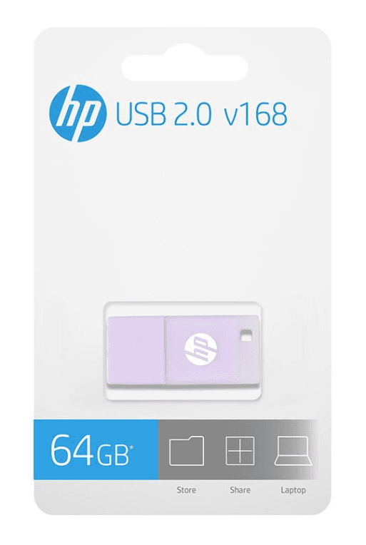 Pendrive USB 2.0 Hp 64GB V168 Lila miniatura 8