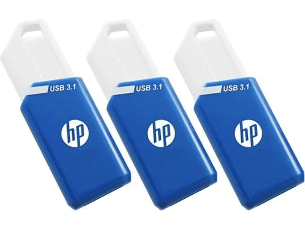 Pendrive USB 3.1 Hp 128GB X755W Pack 3x128GB — imagen 1