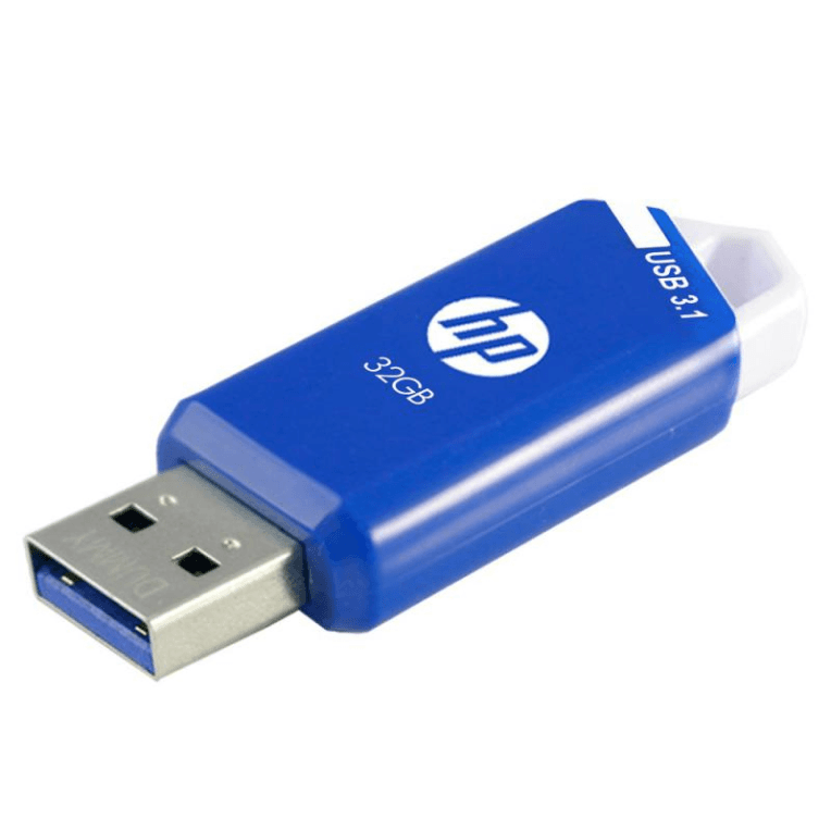 Pendrive USB 3.1 Hp 32GB X755W Pack 3x32GB Azul miniatura 5