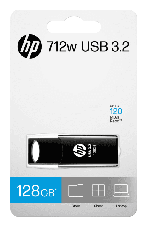 Pendrive USB 3.2 Hp 128GB 712W Negro miniatura 6