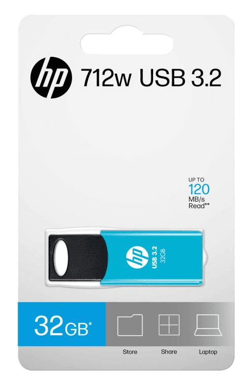 Pendrive USB 3.2 Hp 32GB 712W Blue miniatura 6