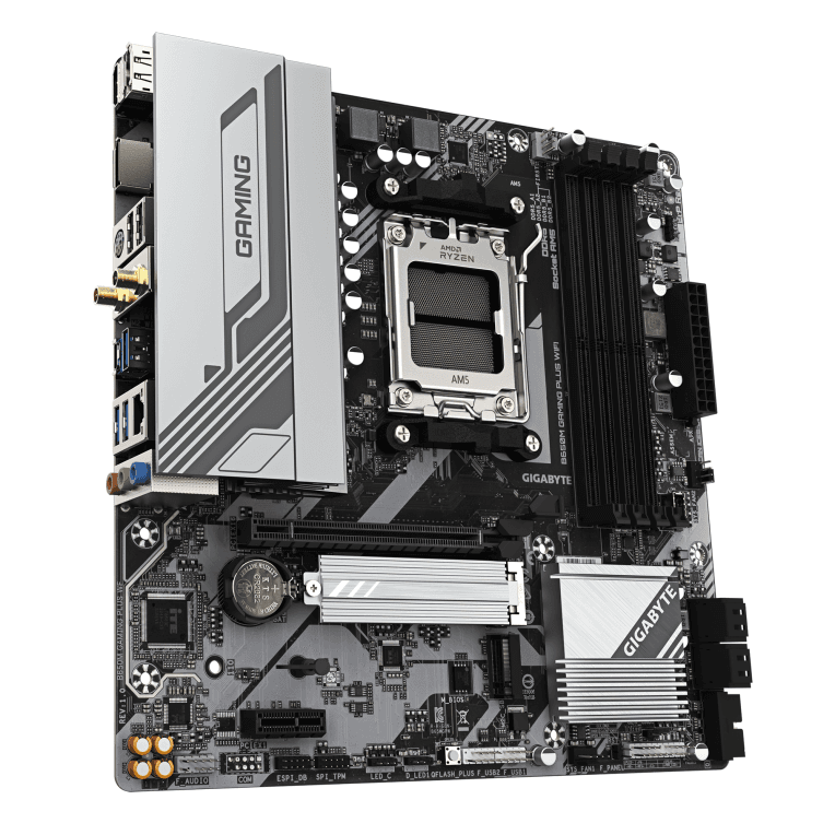 Placa Base Gigabyte B650M Gaming Plus WiFi AM5 Micro-ATX 4xDDR5 miniatura 4