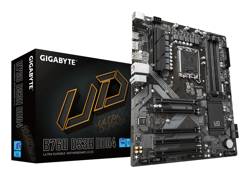 Placa Base Gigabyte B760 DS3H LGA1700 ATX 4xDDR4 — imagen 1