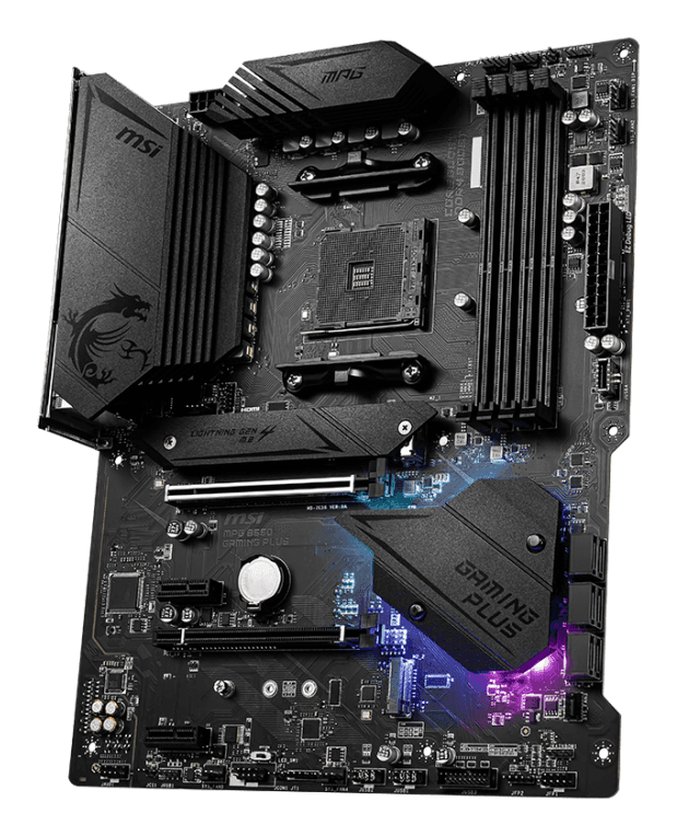 Placa Base MSI B550 Gaming Plus AM4 ATX 4xDDR4 miniatura 4