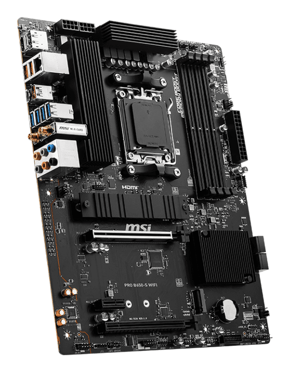 Placa Base MSI PRO B650-S WIFI AM5 ATX 4xDDR5 miniatura 5